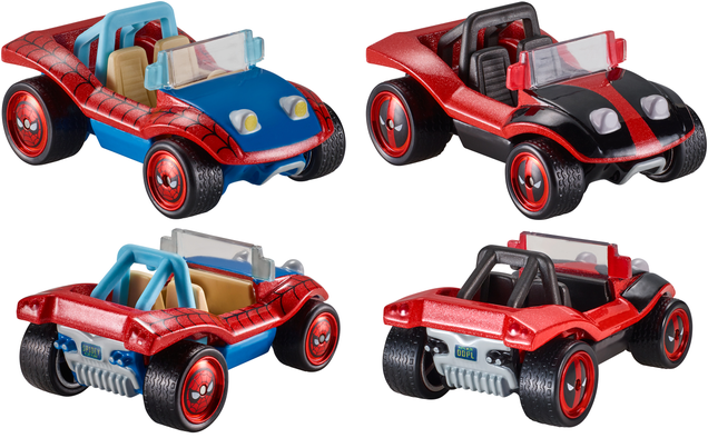 Illustration for article titled Spider-Man's Ridiculous Spider-Mobile Returns as Hot Wheels' Comic-Con Exclusive